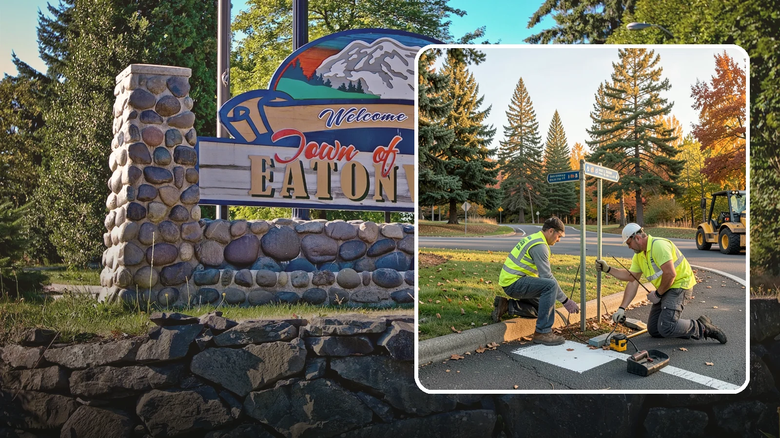Park Signage in Eatonville, Pierce County, WA - We fabricate and install park identity, rules, and hours signage that holds up to weather and public use.