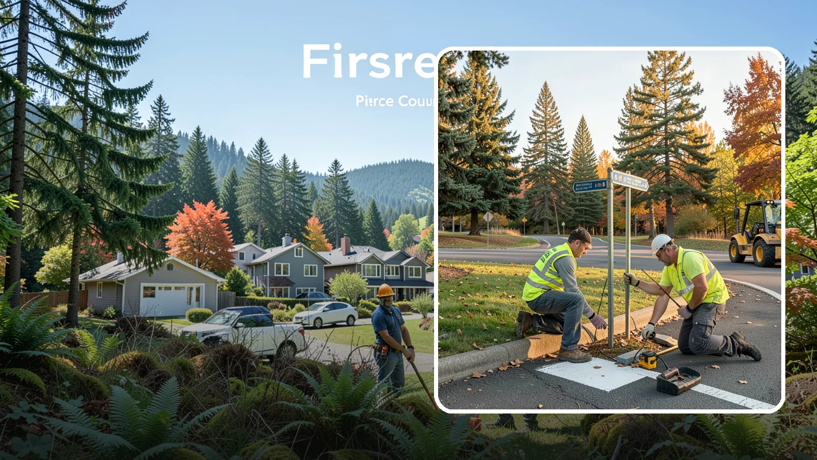 Park Signage in Fircrest, Pierce County, WA - We fabricate and install park identity, rules, and hours signage that holds up to weather and public use.