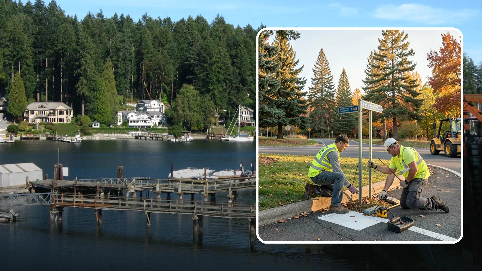 Park Signage in Gig Harbor, Pierce County, WA - We fabricate and install park identity, rules, and hours signage that holds up to weather and public use.