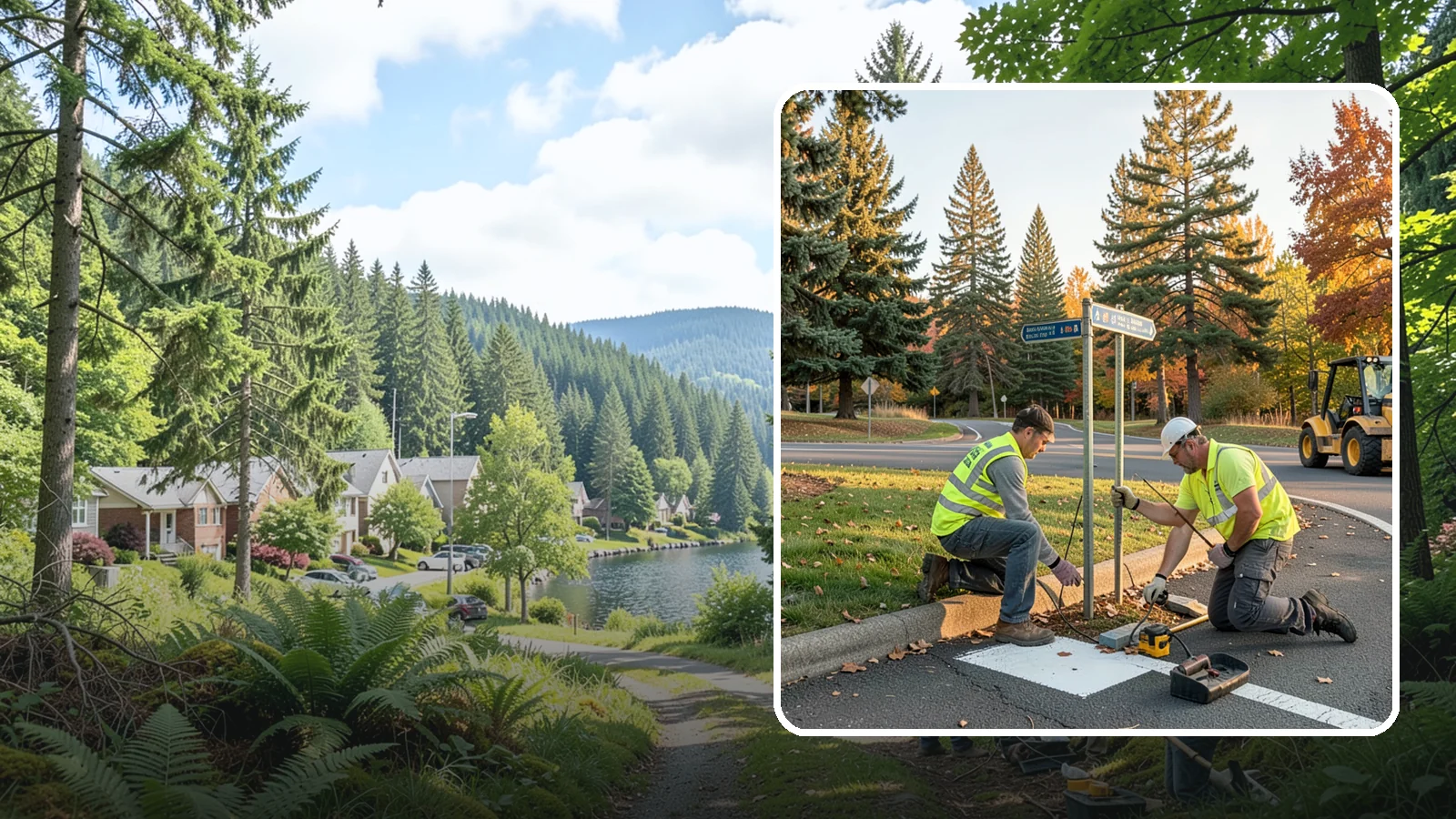 Park Signage in Lake Forest Park, King County, WA - We fabricate and install park identity, rules, and hours signage that holds up to weather and public use.