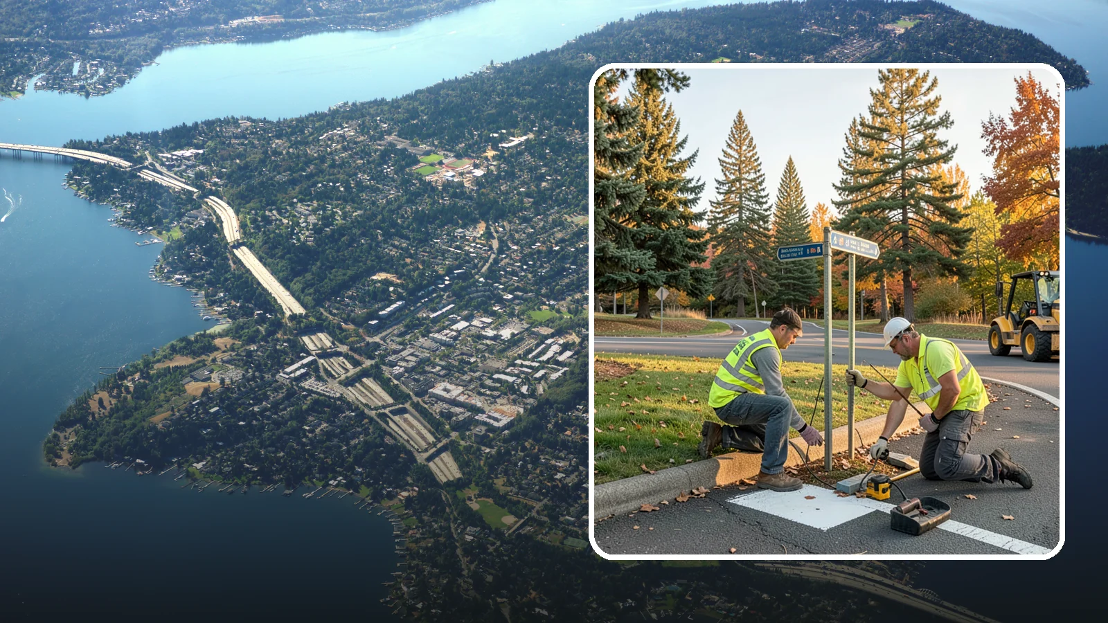 Park Signage in Mercer Island, King County, WA - We fabricate and install park identity, rules, and hours signage that holds up to weather and public use.