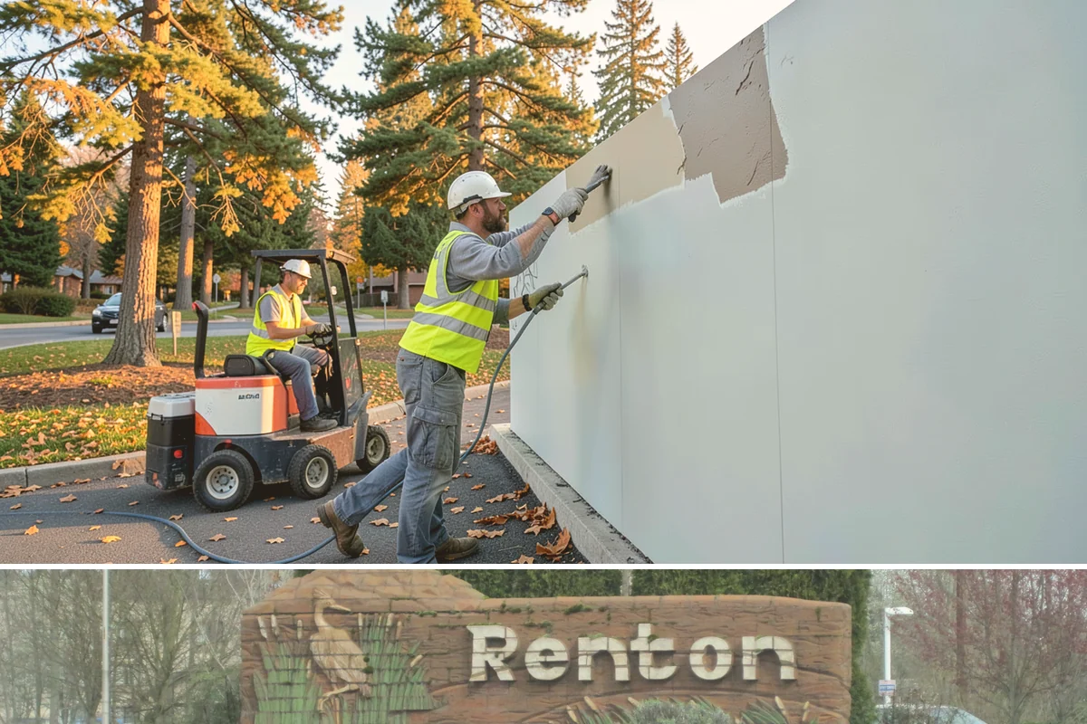 Park Signage in Renton, King County, WA - Fabrication runs year-round, and installation is commonly timed for the spring shoulder season so new signage is in place ahead...