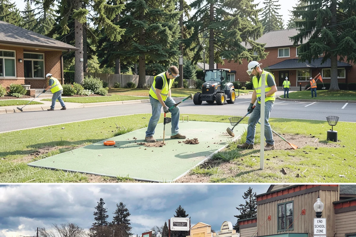 Park Signage in Roy, Pierce County, WA - Fabrication runs year-round, and installation is commonly timed for the spring shoulder season so new signage is in place ahead...