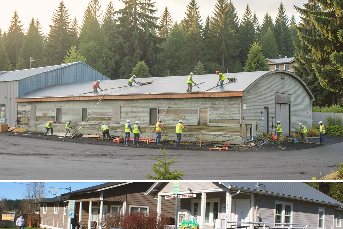 Park Signage in South Prairie, Pierce County, WA - Fabrication runs year-round, and installation is commonly timed for the spring shoulder season so new signage is in place ahead...