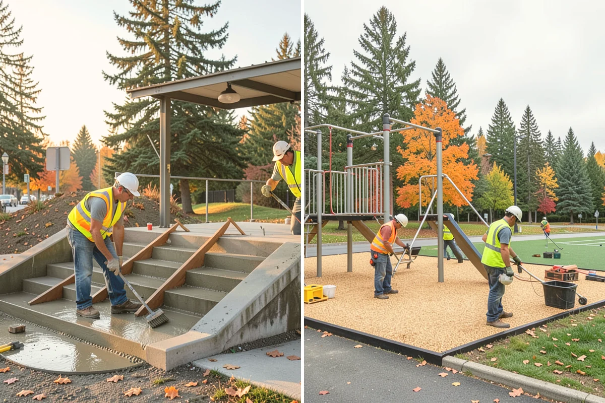 Park Signage in Stanwood, Snohomish County, WA - Confirm sign types, copy, and brand standards with your department