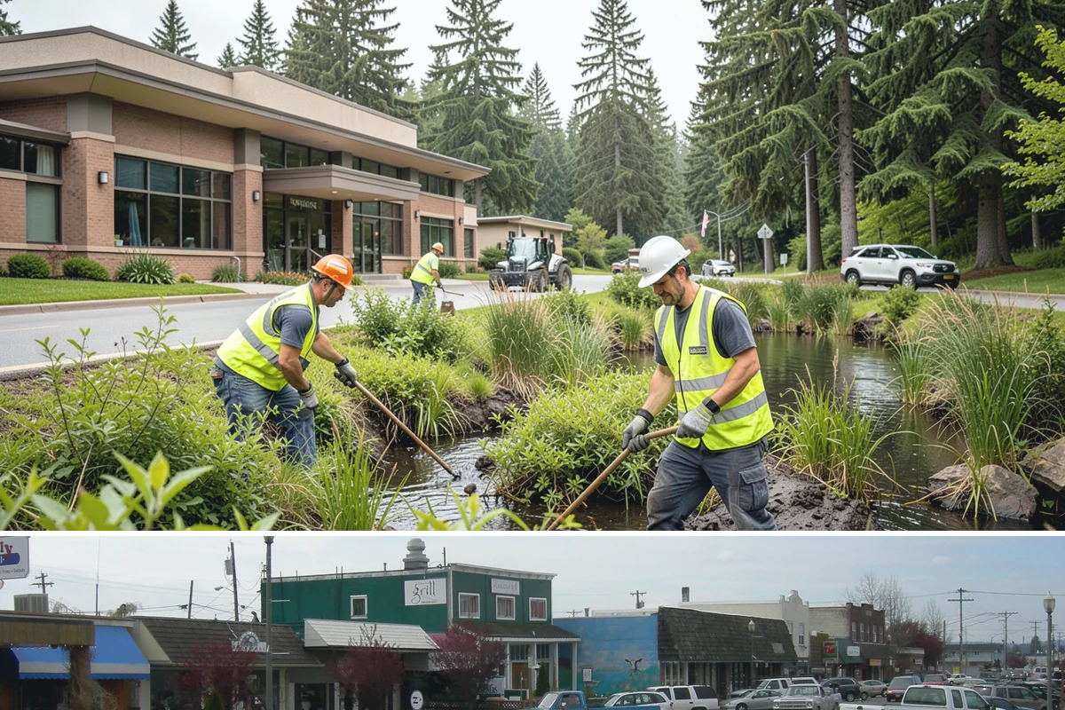 Park Signage in Stanwood, Snohomish County, WA - Fabrication runs year-round, and installation is commonly timed for the spring shoulder season so new signage is in place ahead...