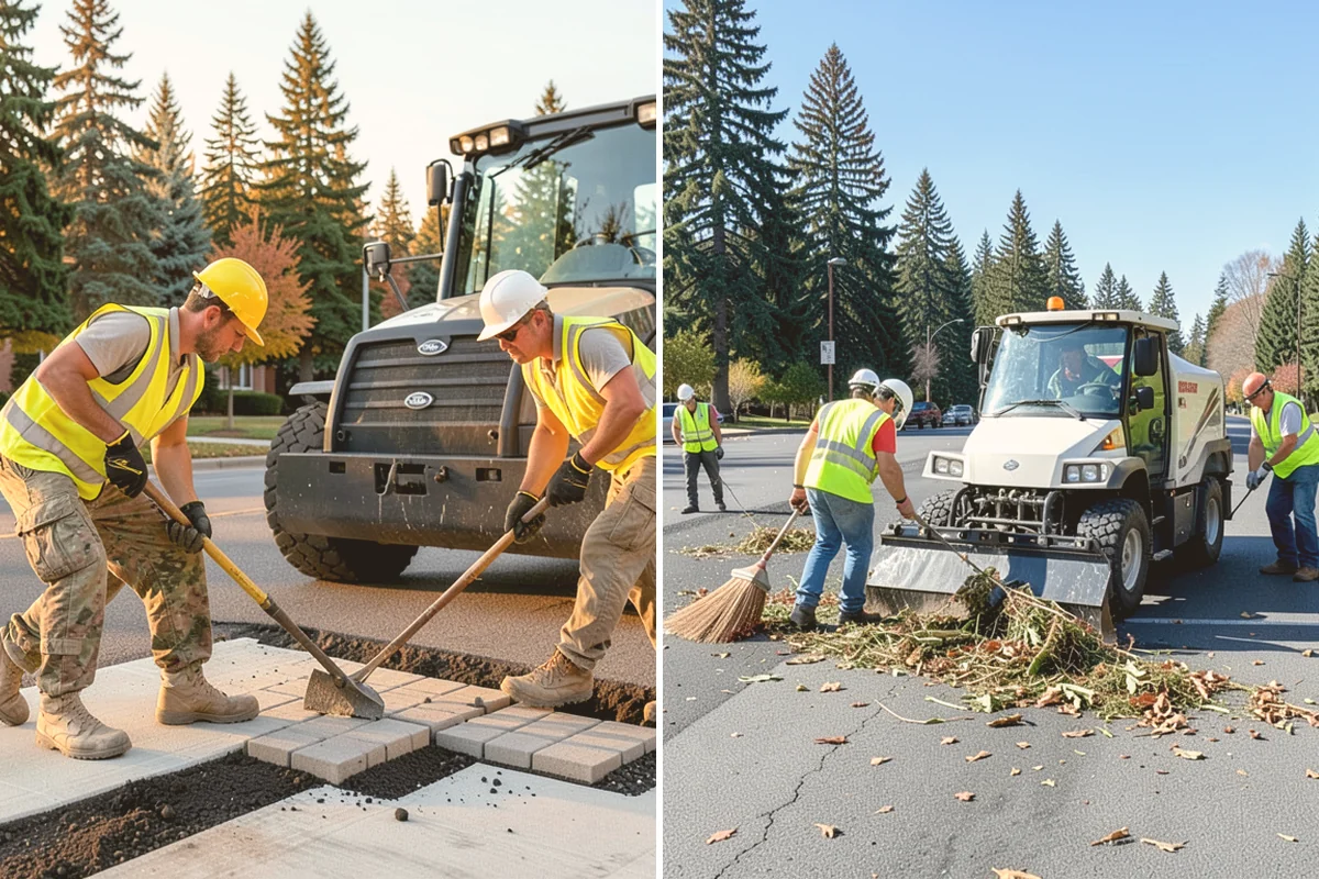 Park Tree Maintenance in Algona, King County, WA - Site walk and condition rating of park tree population