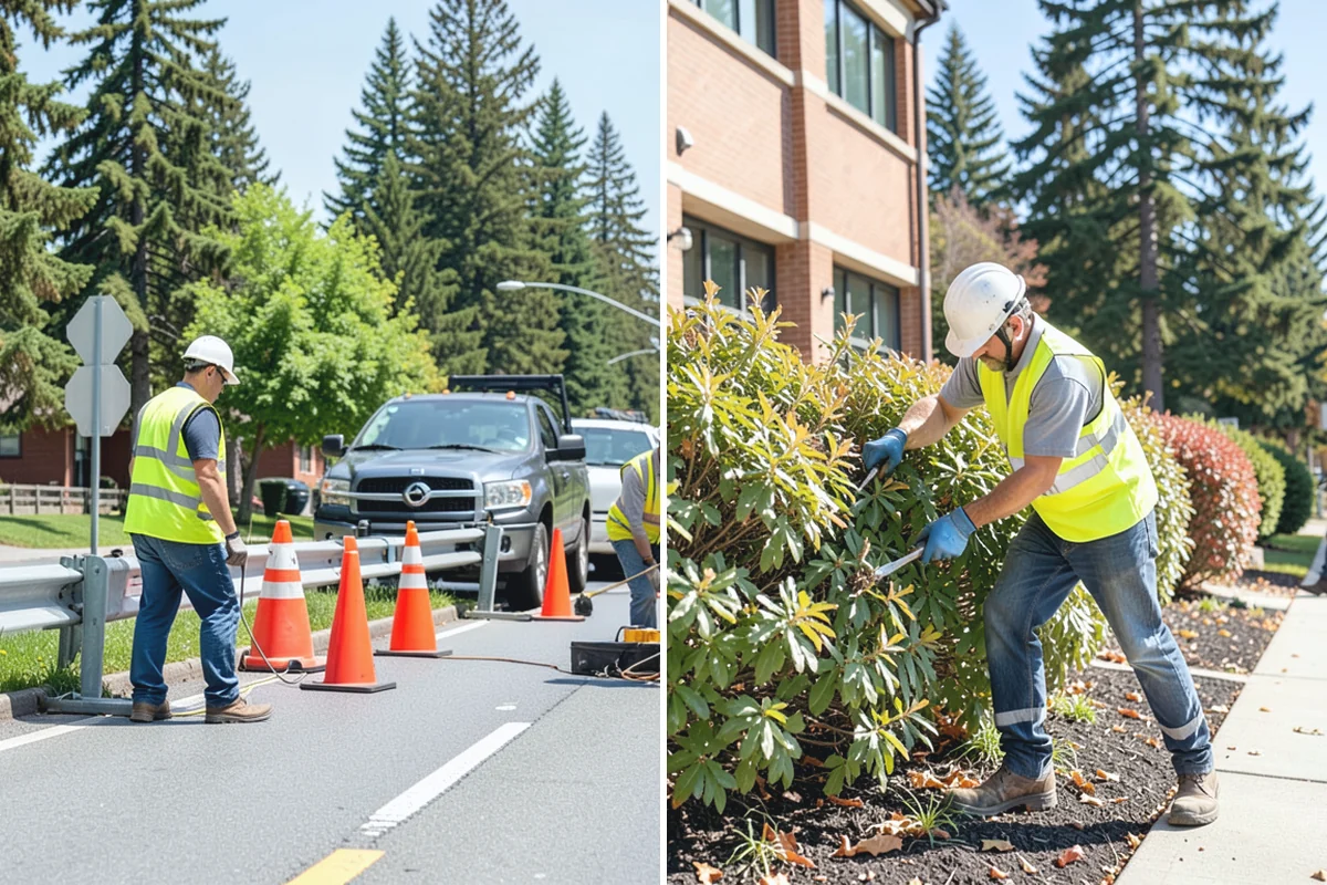 Park Tree Maintenance in Beaux Arts Village, King County, WA - Site walk and condition rating of park tree population