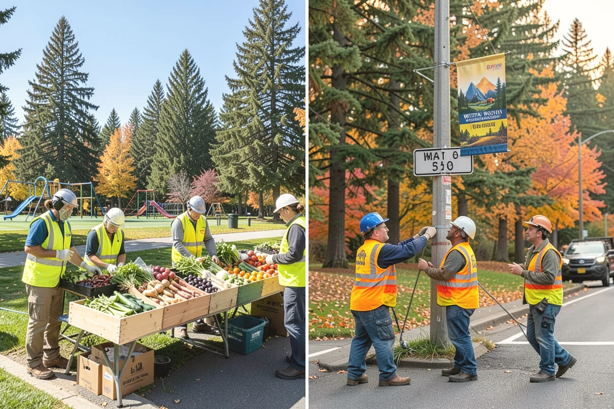 Park Tree Maintenance in Duvall, King County, WA - Site walk and condition rating of park tree population