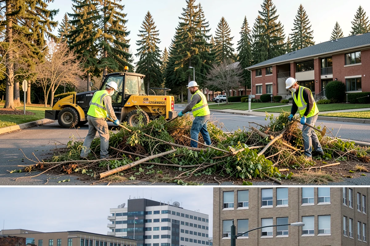 Park Tree Maintenance in Everett, Snohomish County, WA - Young-tree training and clearance pruning are best performed in the dormant season, while summer health monitoring and light...