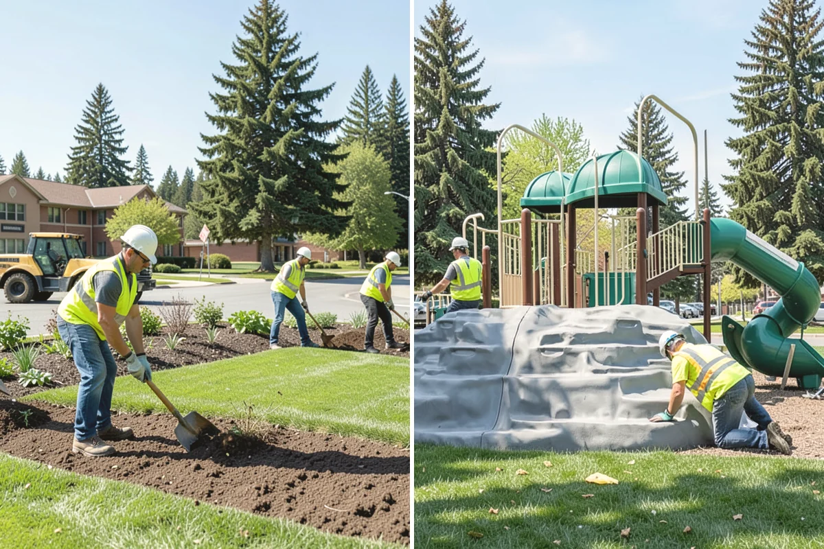 Park Tree Maintenance in Issaquah, King County, WA - Site walk and condition rating of park tree population