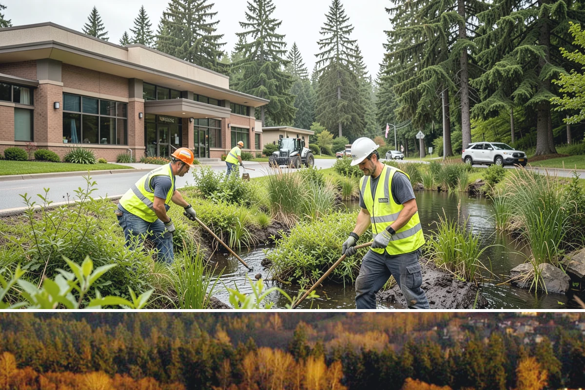 Park Tree Maintenance in Kenmore, King County, WA - Young-tree training and clearance pruning are best performed in the dormant season, while summer health monitoring and light...