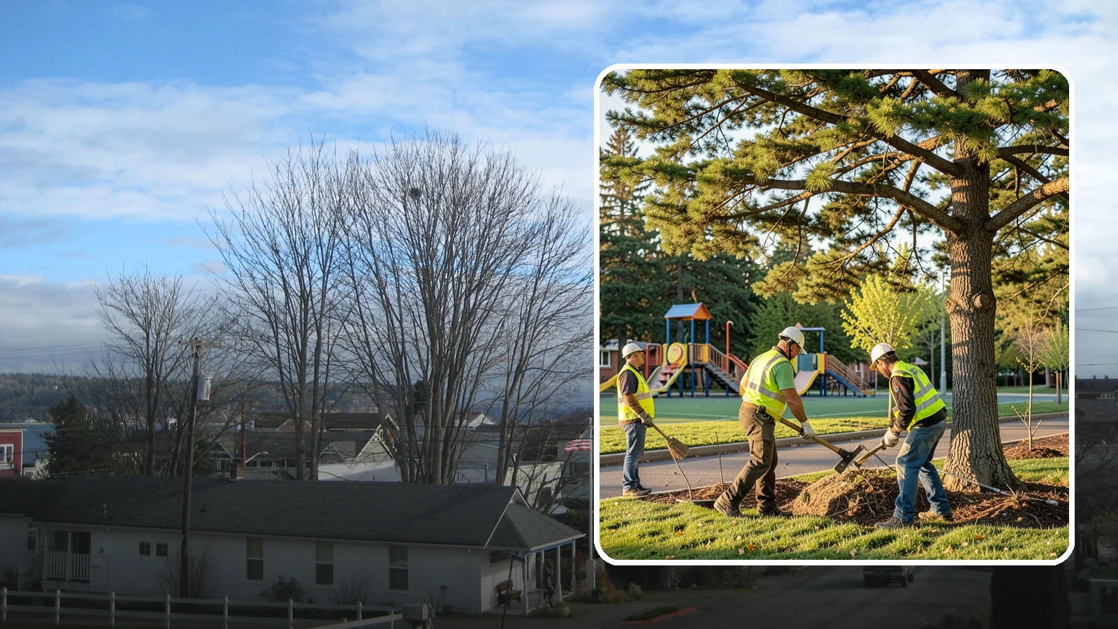 Park Tree Maintenance in Langley, Island County, WA - Programmed arboricultural care for park and open-space trees, from young-tree training to mature canopy management across your...