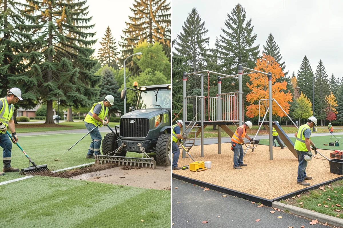 Park Tree Maintenance in Mill Creek, Snohomish County, WA - Site walk and condition rating of park tree population