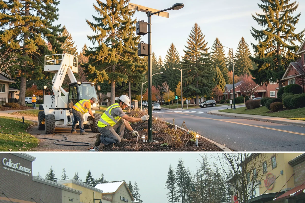 Park Tree Maintenance in Mill Creek, Snohomish County, WA - Young-tree training and clearance pruning are best performed in the dormant season, while summer health monitoring and light...