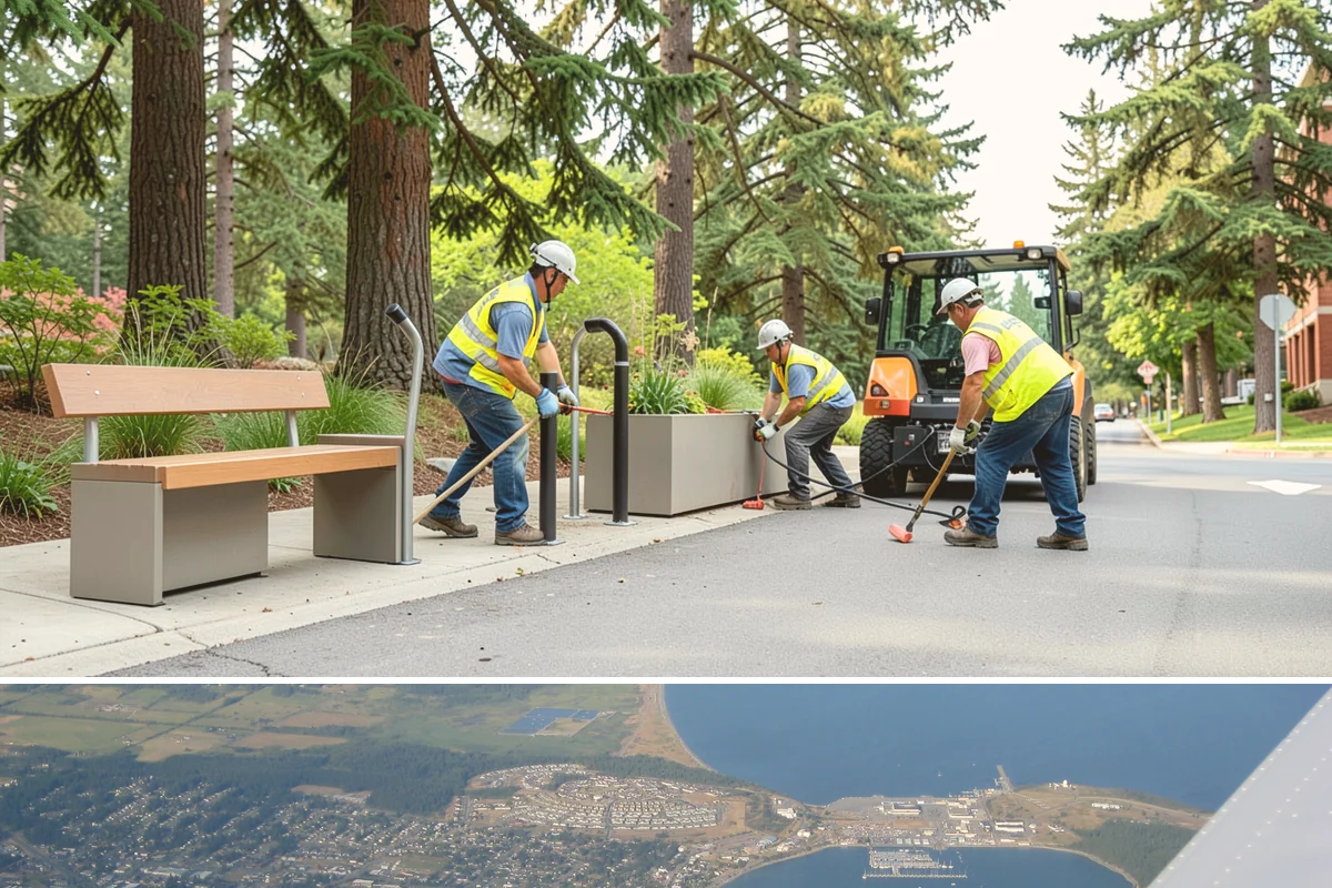 Park Tree Maintenance in Oak Harbor, Island County, WA - Young-tree training and clearance pruning are best performed in the dormant season, while summer health monitoring and light...