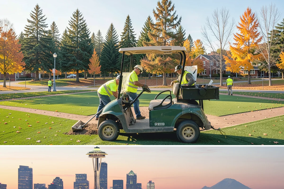 Park Tree Maintenance in Seattle, King County, WA - Young-tree training and clearance pruning are best performed in the dormant season, while summer health monitoring and light...