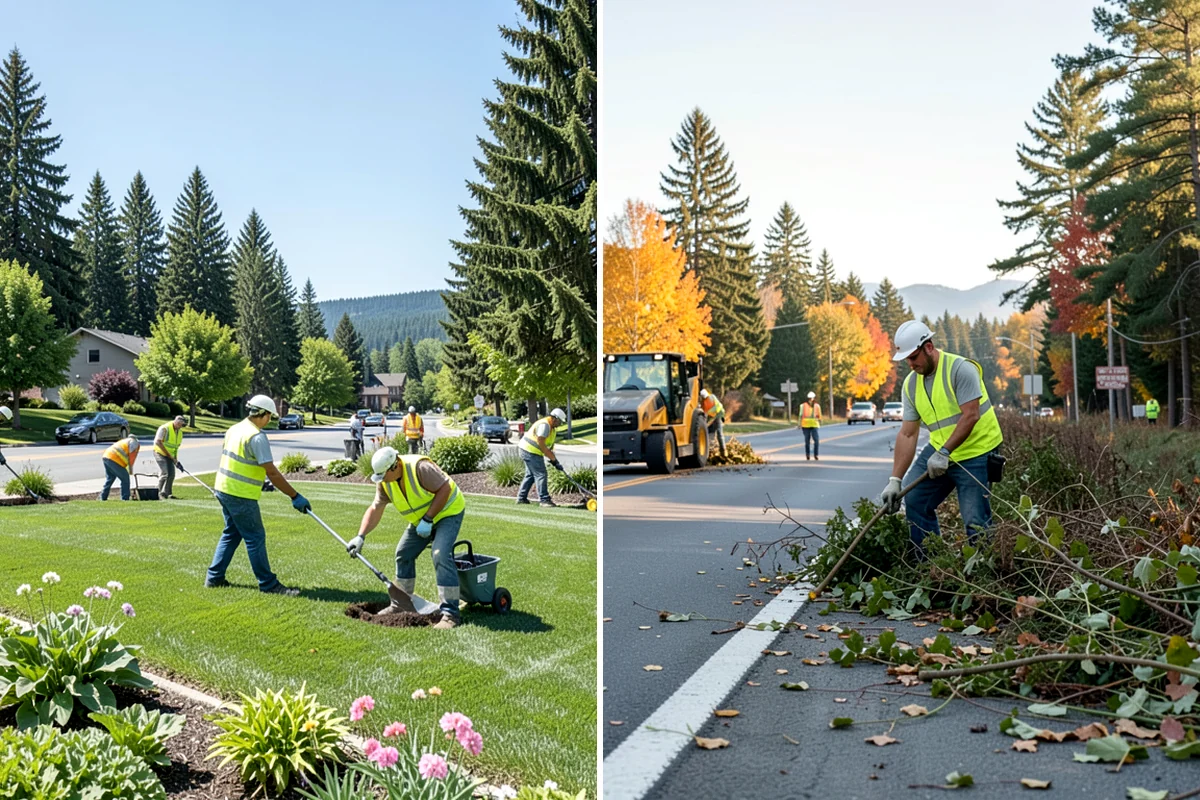 Park Tree Maintenance in Snoqualmie, King County, WA - Site walk and condition rating of park tree population