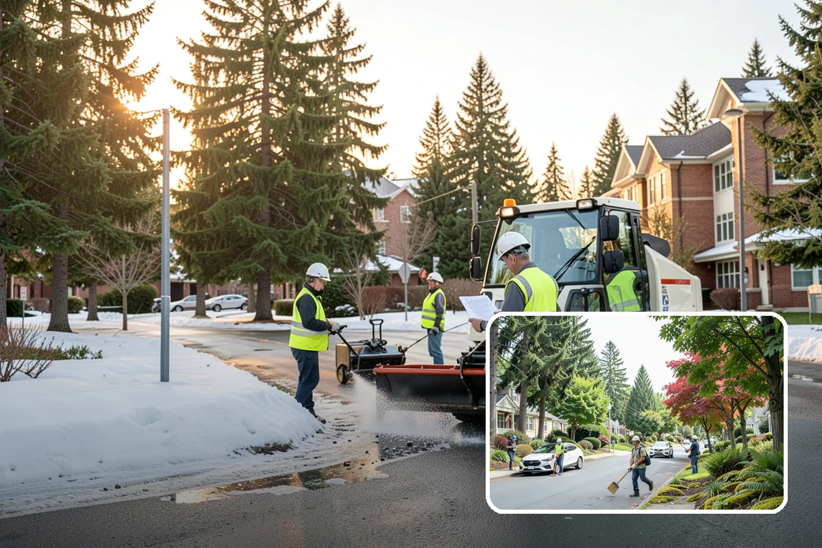 Parking Garage Cleaning in Beaux Arts Village, King County, WA - Systematically cleans decks, ramps, stairwells, and lobbies