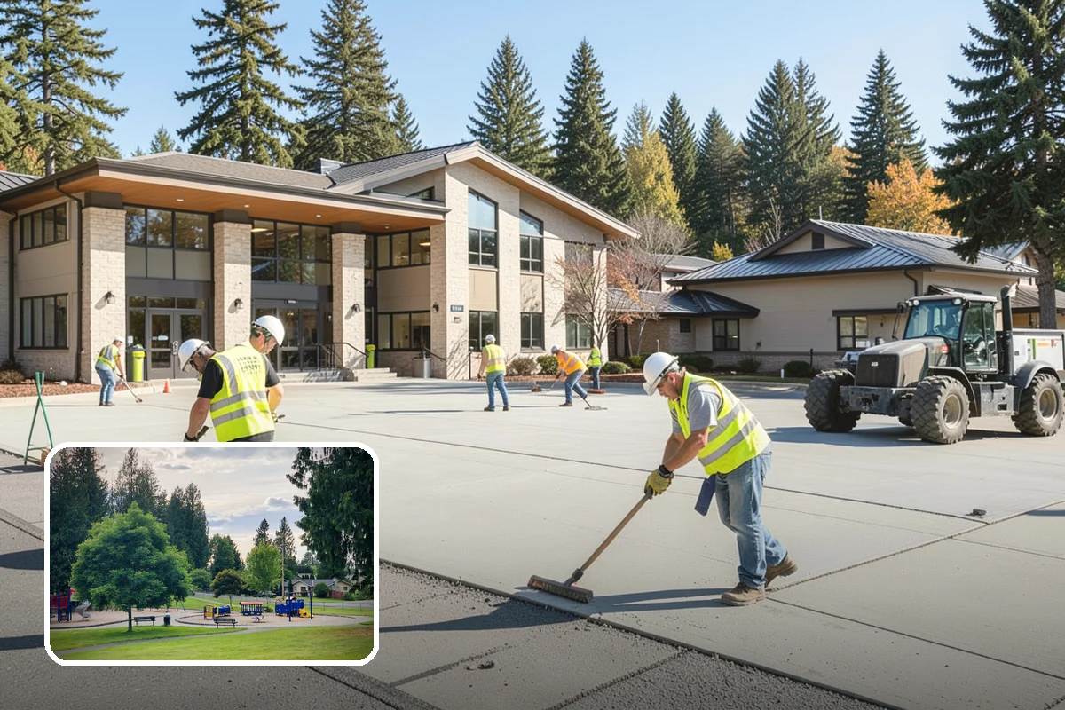 Parking Garage Cleaning in Bonney Lake, Pierce County, WA - Systematically cleans decks, ramps, stairwells, and lobbies
