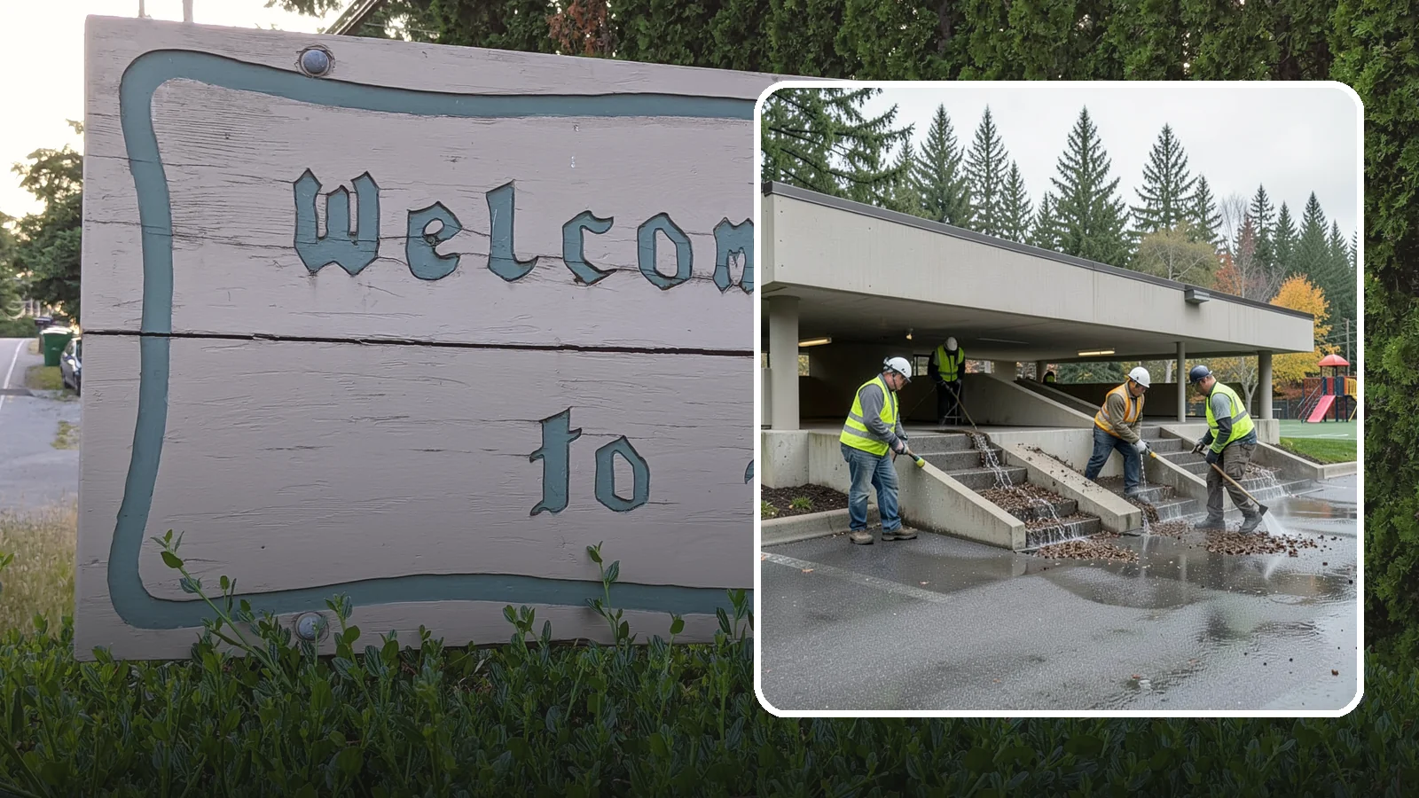 Parking Garage Cleaning in Brier, Snohomish County, WA - Clean multi-level public parking structures, including decks, stairwells, and drains, on a managed schedule.