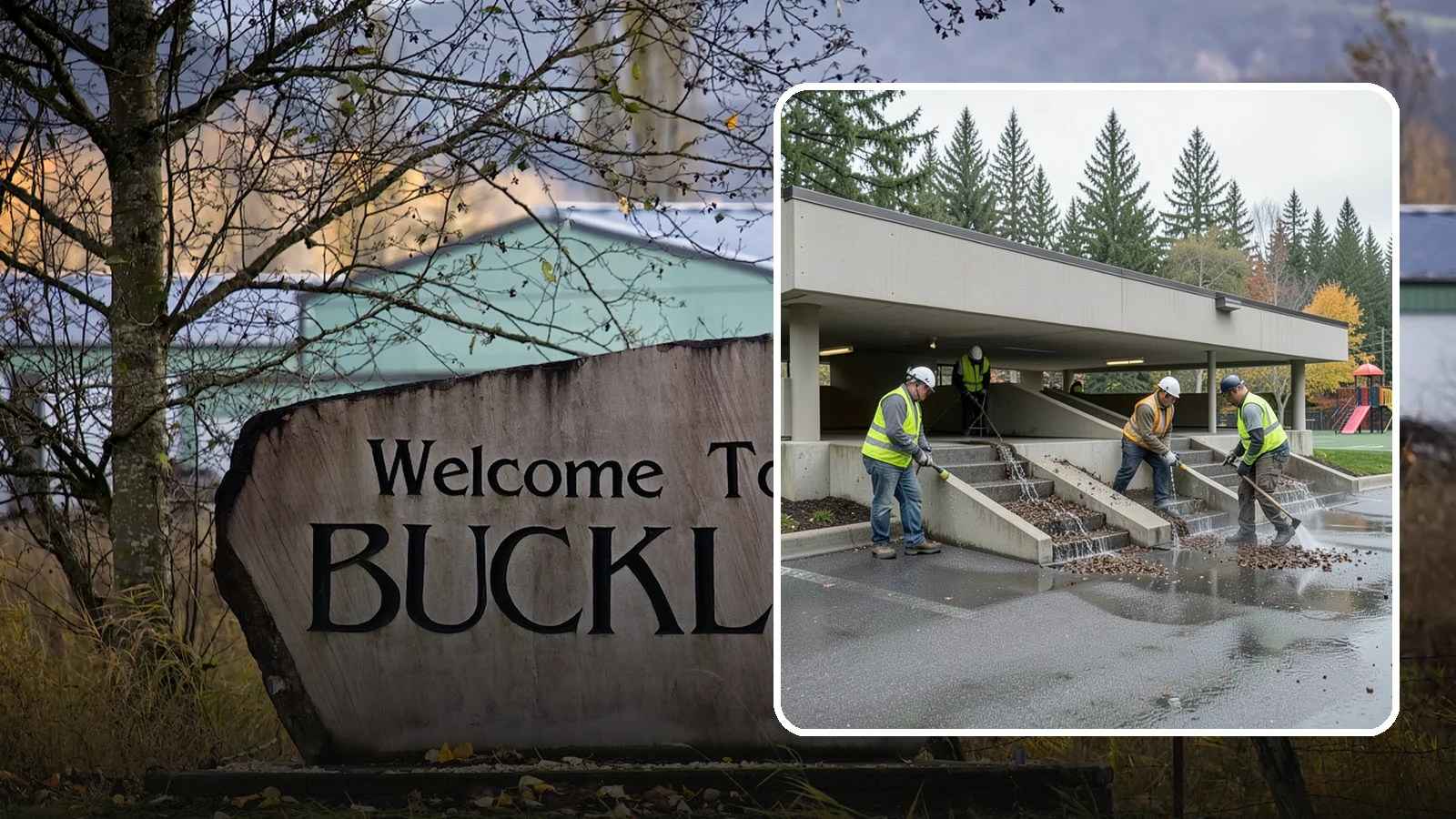 Parking Garage Cleaning in Buckley, Pierce County, WA - Clean multi-level public parking structures, including decks, stairwells, and drains, on a managed schedule.