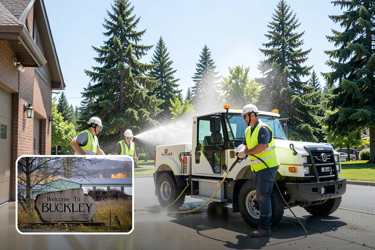 Parking Garage Cleaning in Buckley, Pierce County, WA - Systematically cleans decks, ramps, stairwells, and lobbies
