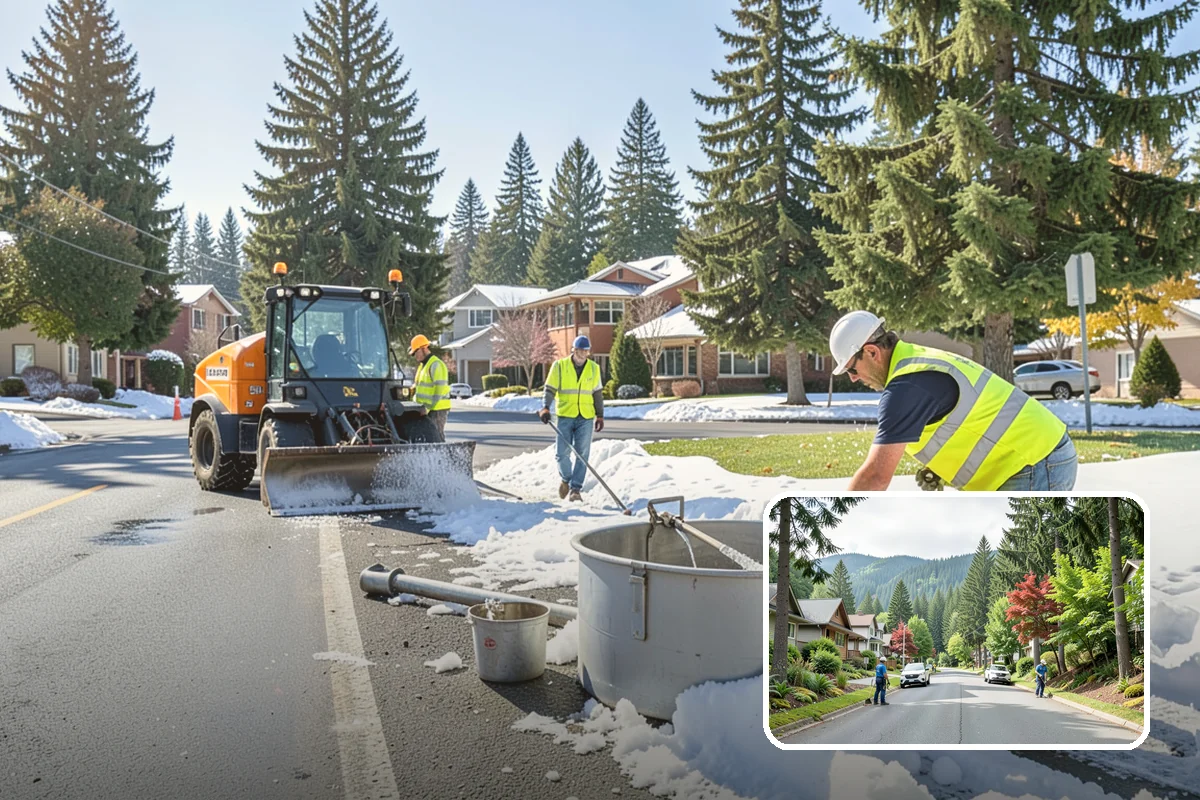 Parking Garage Cleaning in Darrington, Snohomish County, WA - Systematically cleans decks, ramps, stairwells, and lobbies