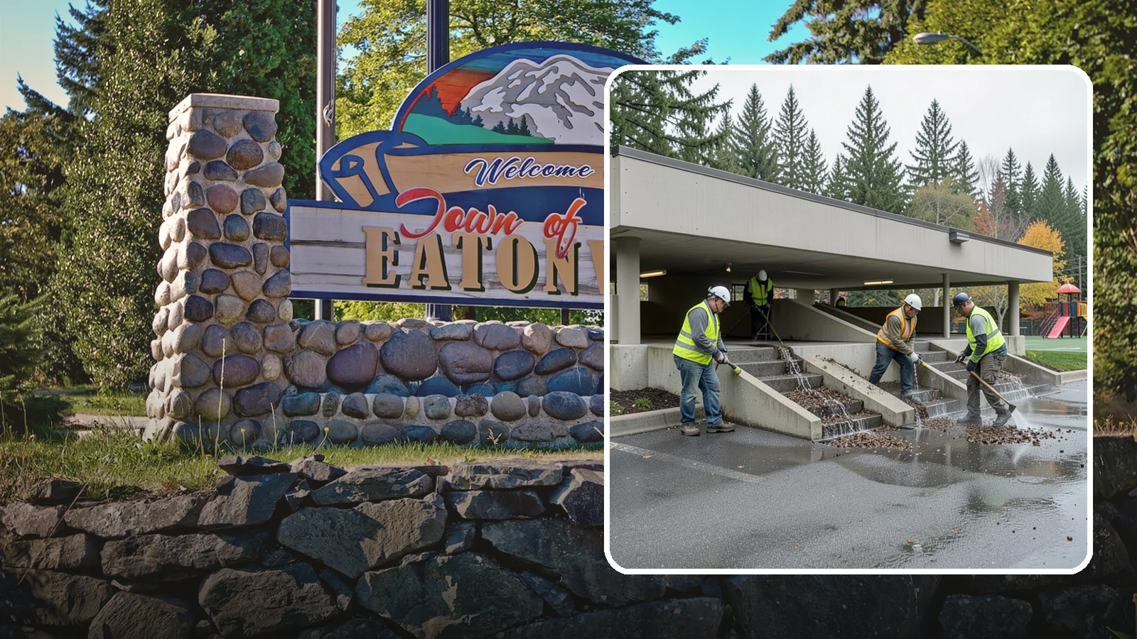 Parking Garage Cleaning in Eatonville, Pierce County, WA - Clean multi-level public parking structures, including decks, stairwells, and drains, on a managed schedule.