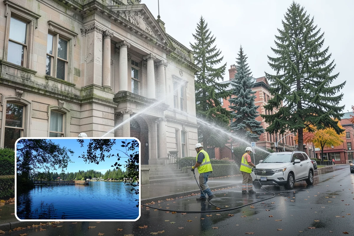 Parking Garage Cleaning in Federal Way, King County, WA - Systematically cleans decks, ramps, stairwells, and lobbies