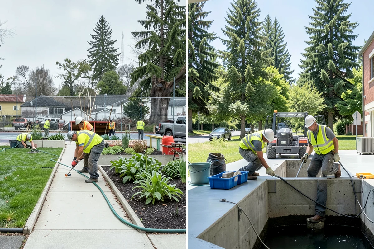 Parking Garage Cleaning in Federal Way, King County, WA - Assess the structure level by level with facilities staff