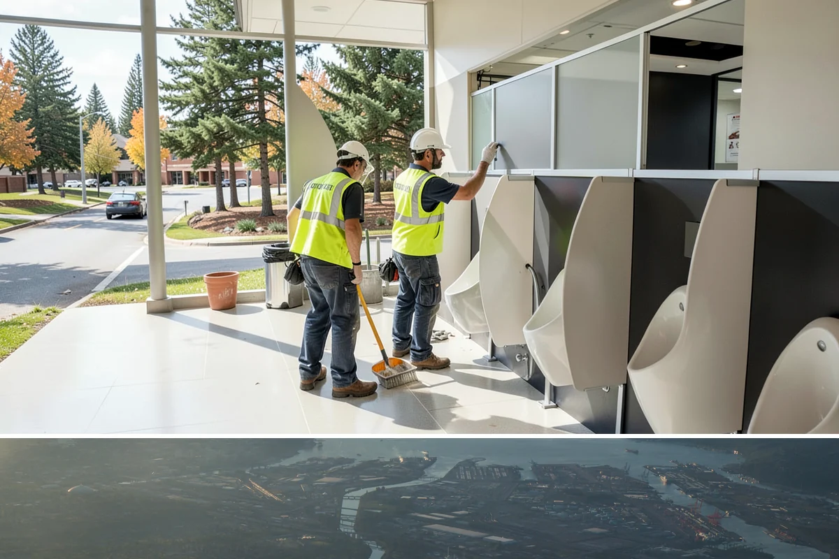 Parking Garage Cleaning in Fife, Pierce County, WA - Interior garage cleaning can proceed in any season, though scheduling drier months eases wash-water management and level phasing.