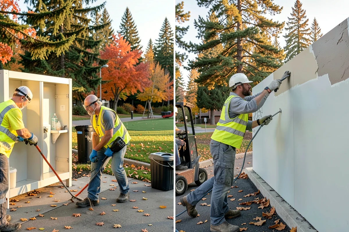 Parking Garage Cleaning in Lakewood, Pierce County, WA - Assess the structure level by level with facilities staff