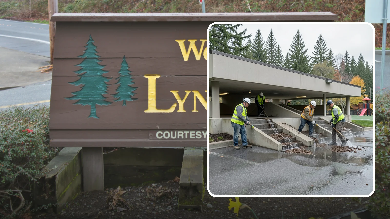 Parking Garage Cleaning in Lynnwood, Snohomish County, WA - Clean multi-level public parking structures, including decks, stairwells, and drains, on a managed schedule.