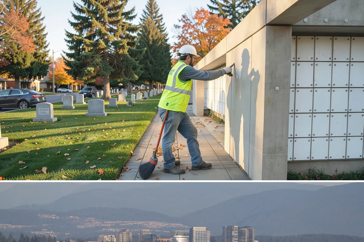 Parking Garage Cleaning in Medina, King County, WA - Interior garage cleaning can proceed in any season, though scheduling drier months eases wash-water management and level phasing.