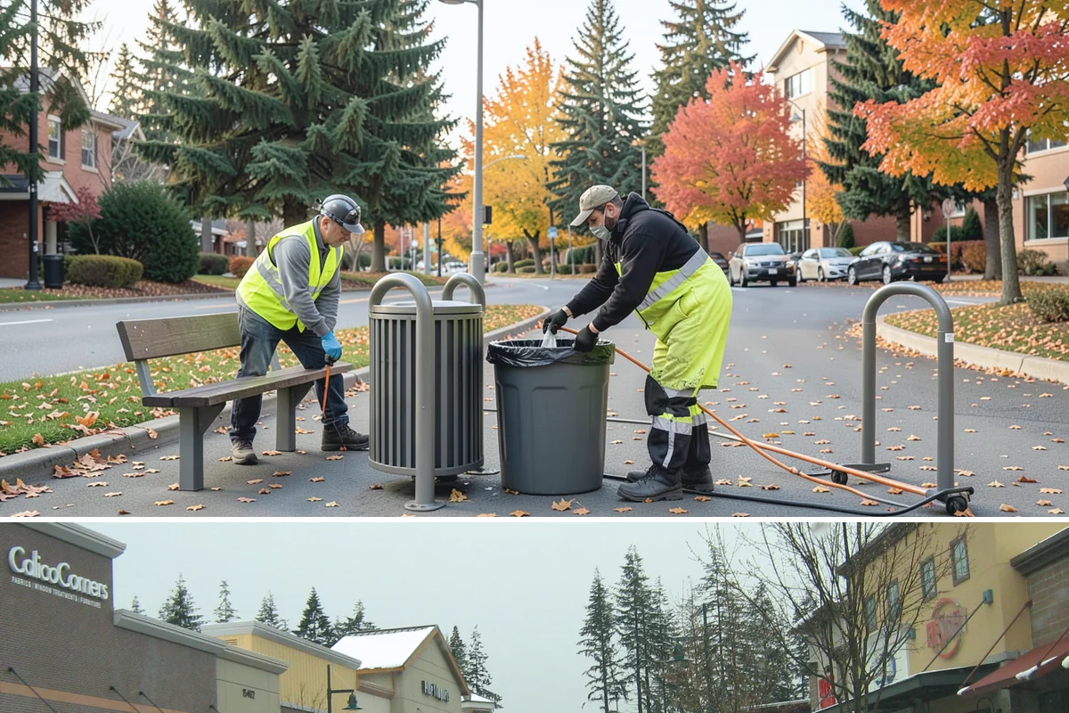 Parking Garage Cleaning in Mill Creek, Snohomish County, WA - Interior garage cleaning can proceed in any season, though scheduling drier months eases wash-water management and level phasing.