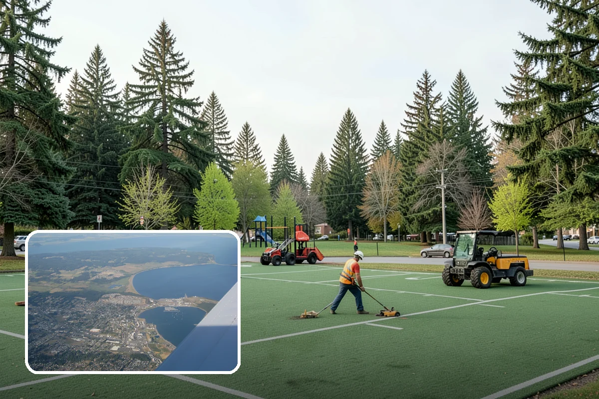 Parking Garage Cleaning in Oak Harbor, Island County, WA - Systematically cleans decks, ramps, stairwells, and lobbies