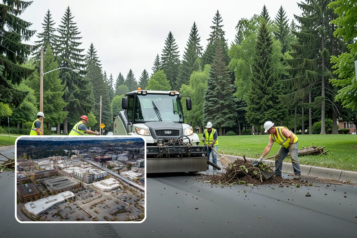 Parking Garage Cleaning in Redmond, King County, WA - Systematically cleans decks, ramps, stairwells, and lobbies
