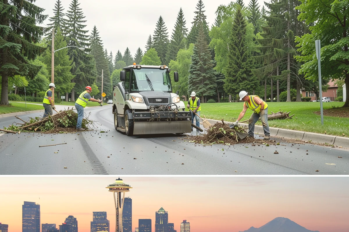 Parking Garage Cleaning in Seattle, King County, WA - Interior garage cleaning can proceed in any season, though scheduling drier months eases wash-water management and level phasing.