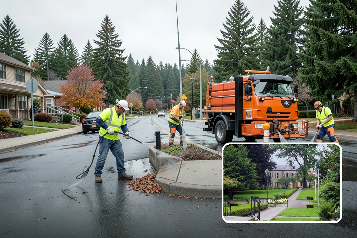 Parking Garage Cleaning in Woodinville, King County, WA - Systematically cleans decks, ramps, stairwells, and lobbies