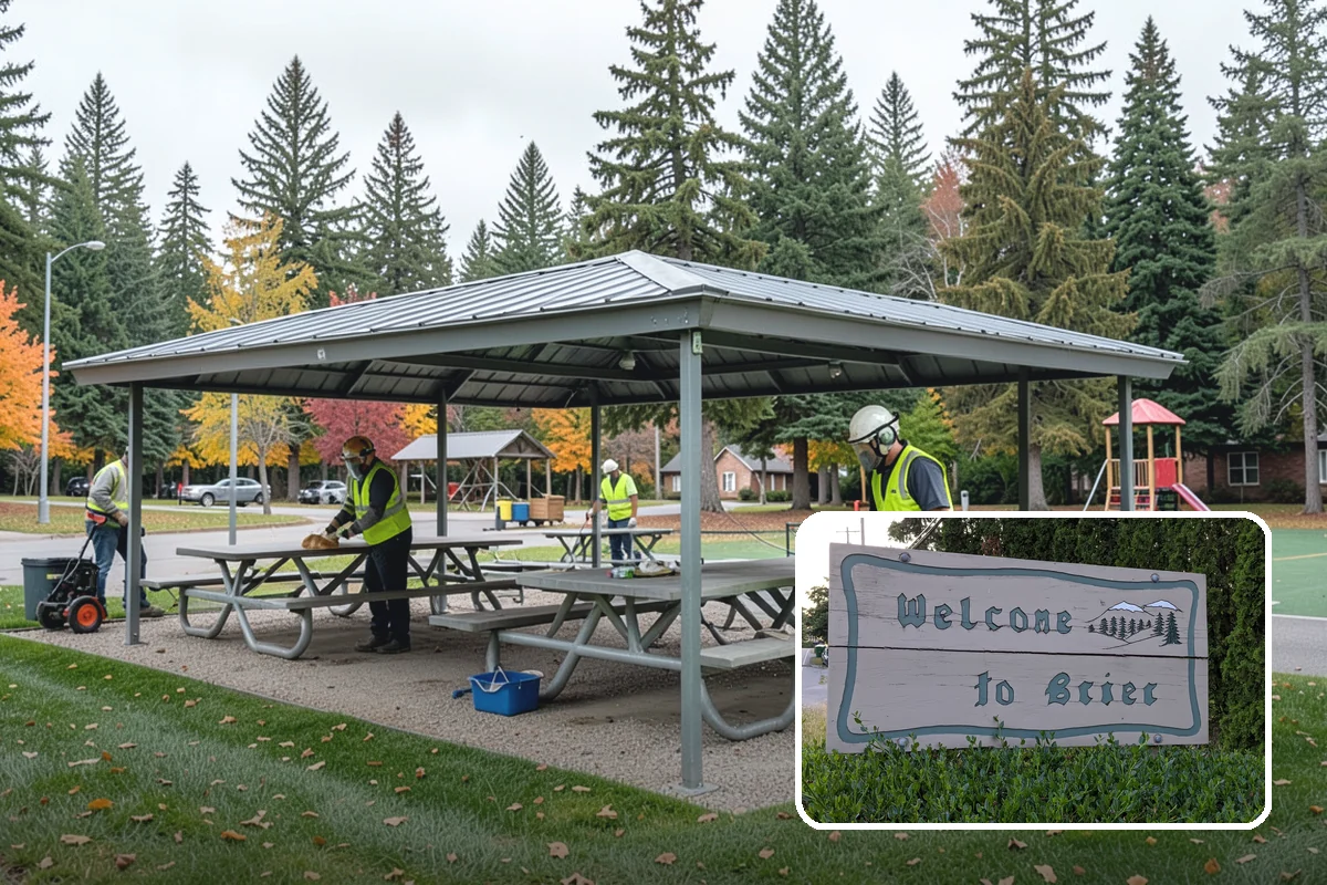 Parking Lot Cleaning in Brier, Snohomish County, WA - Removes oil, gum, and grime that stain lot surfaces