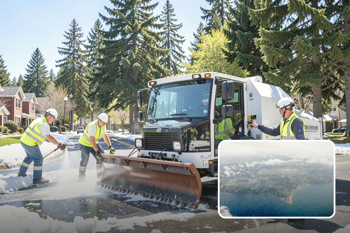 Parking Lot Cleaning in Burien, King County, WA - Removes oil, gum, and grime that stain lot surfaces