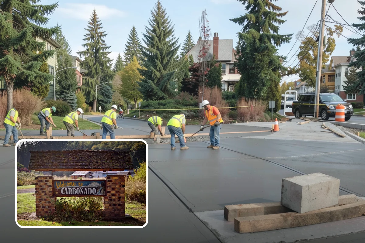 Parking Lot Cleaning in Carbonado, Pierce County, WA - Removes oil, gum, and grime that stain lot surfaces