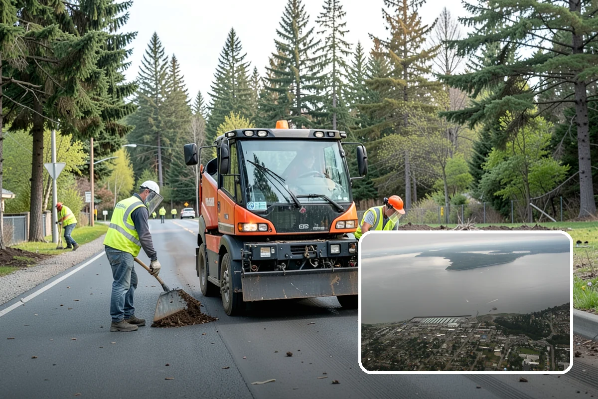 Parking Lot Cleaning in Des Moines, King County, WA - Removes oil, gum, and grime that stain lot surfaces