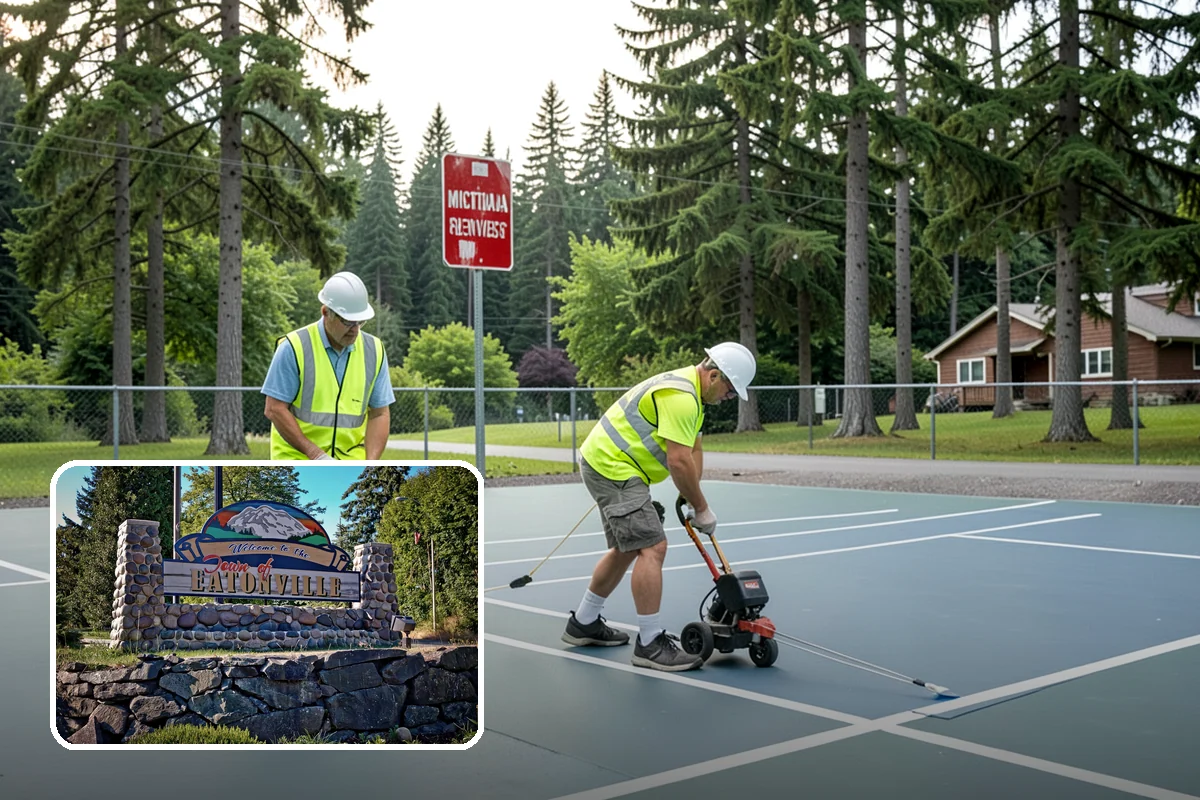 Parking Lot Cleaning in Eatonville, Pierce County, WA - Removes oil, gum, and grime that stain lot surfaces