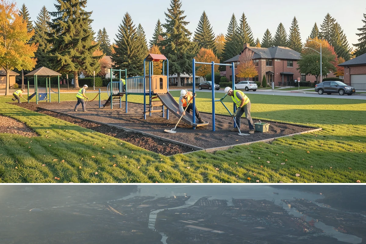 Parking Lot Cleaning in Fife, Pierce County, WA - Parking-lot cleaning is best scheduled in dry spring and summer months when surfaces dry quickly and closures can be kept short.