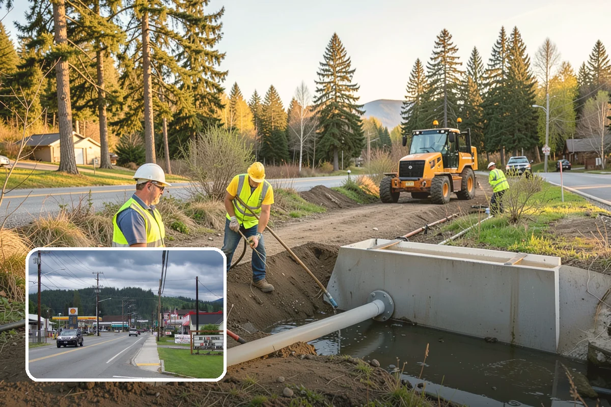 Parking Lot Cleaning in Granite Falls, Snohomish County, WA - Removes oil, gum, and grime that stain lot surfaces