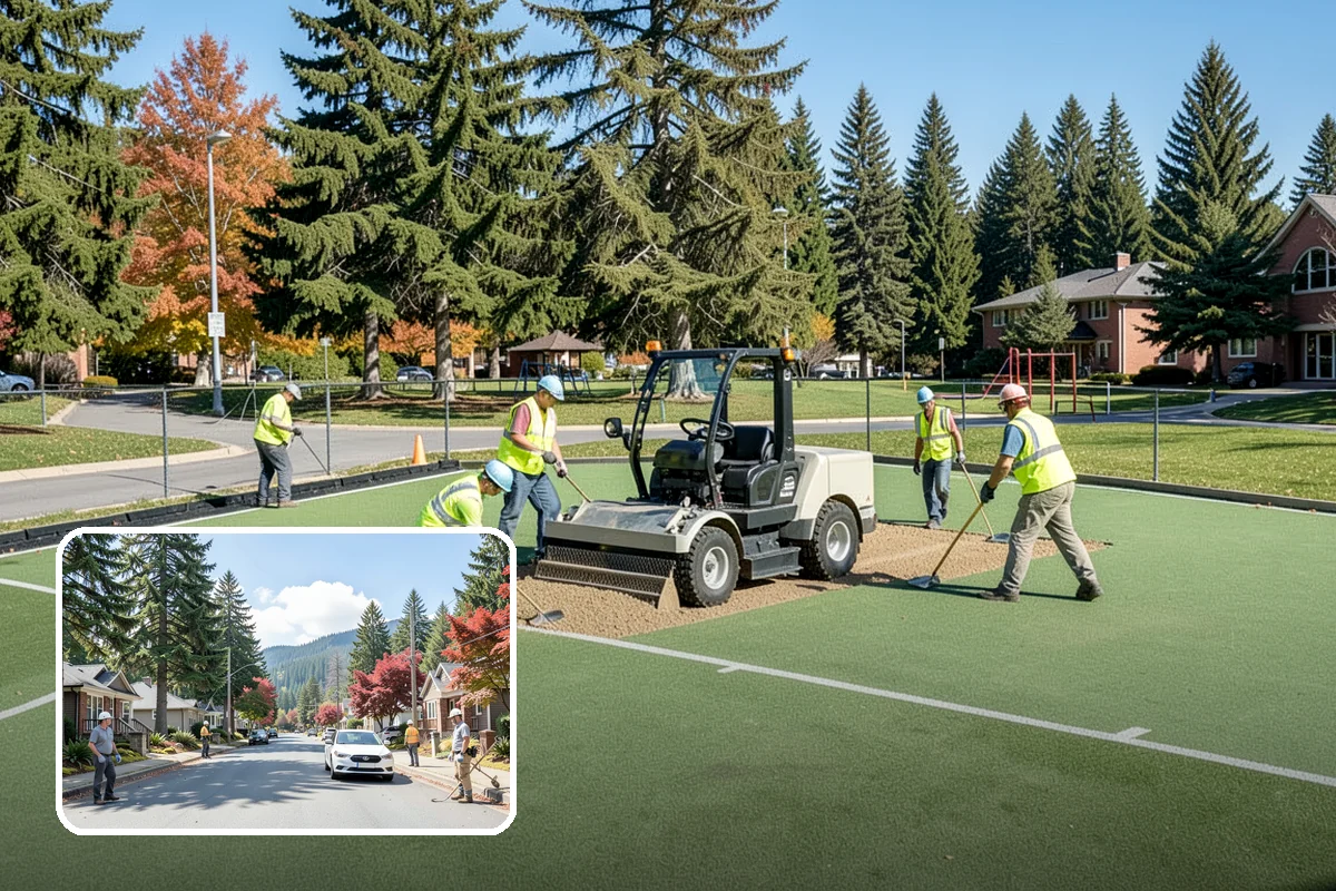 Parking Lot Cleaning in Hunts Point, King County, WA - Removes oil, gum, and grime that stain lot surfaces