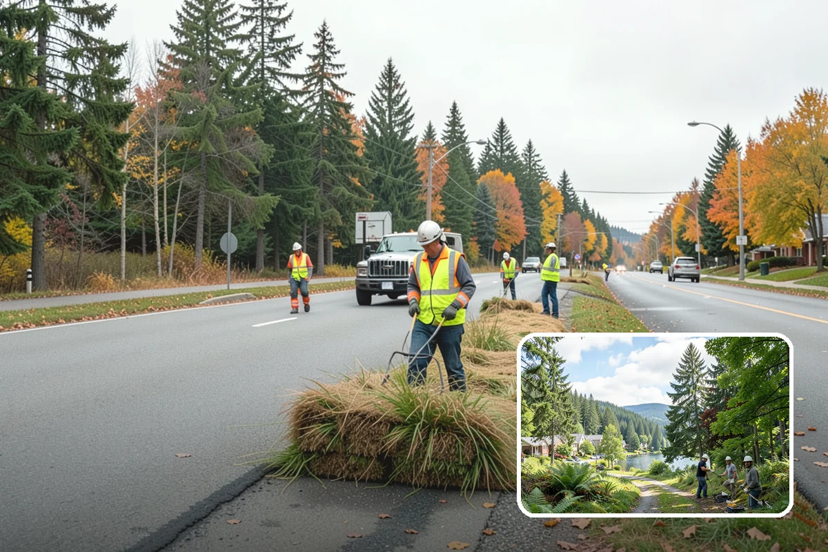 Parking Lot Cleaning in Lake Forest Park, King County, WA - Removes oil, gum, and grime that stain lot surfaces