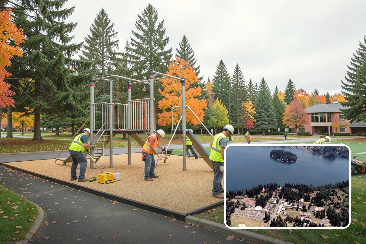 Parking Lot Cleaning in Lakewood, Pierce County, WA - Removes oil, gum, and grime that stain lot surfaces
